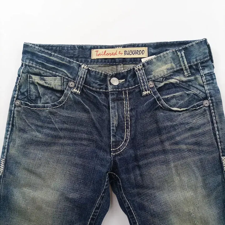 [BUNJANG] Buckaroo Bootcut Vintage Wash Denim Pants / 버커루 청바지 사이즈34 부츠컷 빈티지 워싱 남자 데님팬츠 A9443