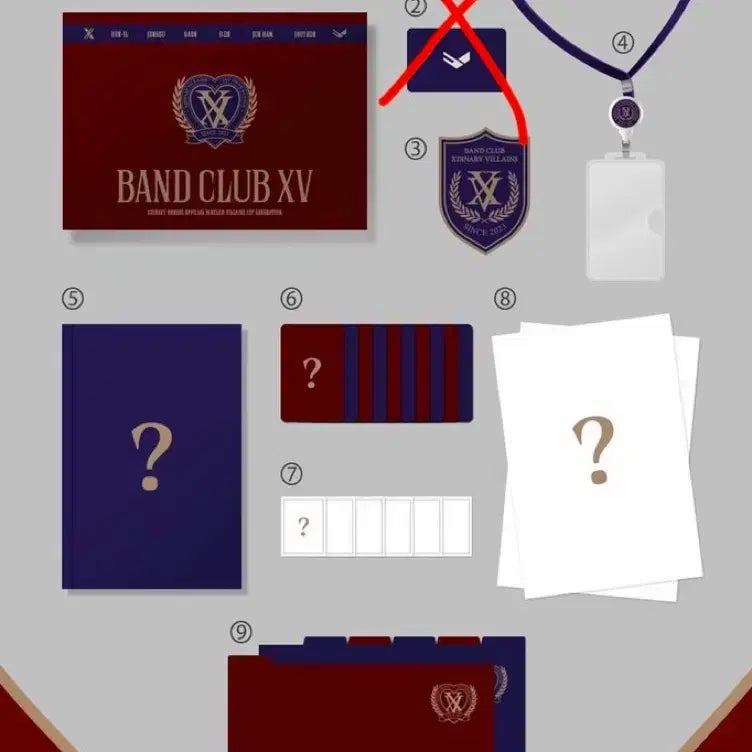 [BUNJANG] Xdinary Heroes Villainz Official 1st Kit / 엑스디너리히어로즈 엑디즈 빌런즈 공식 1기 키트