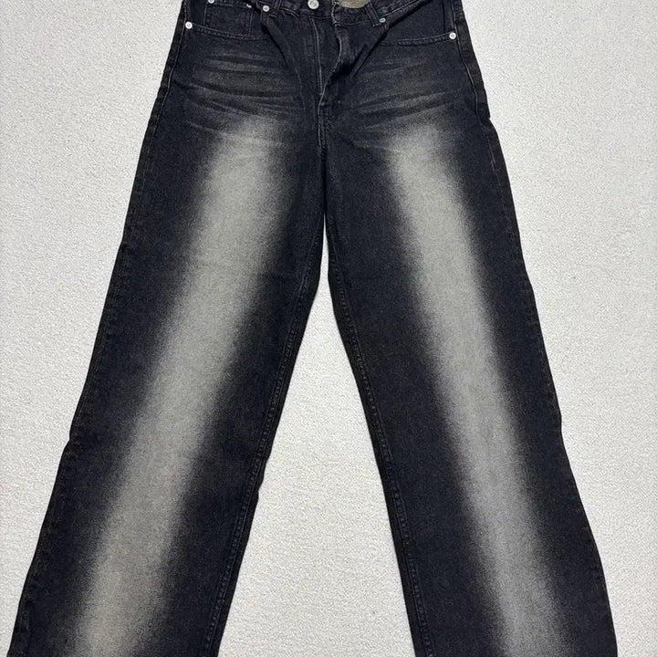 [BUNJANG] Setter Brooklyn Wide Washed Denim Pants S / 세터 브루클린 와이드 워싱 데님 S