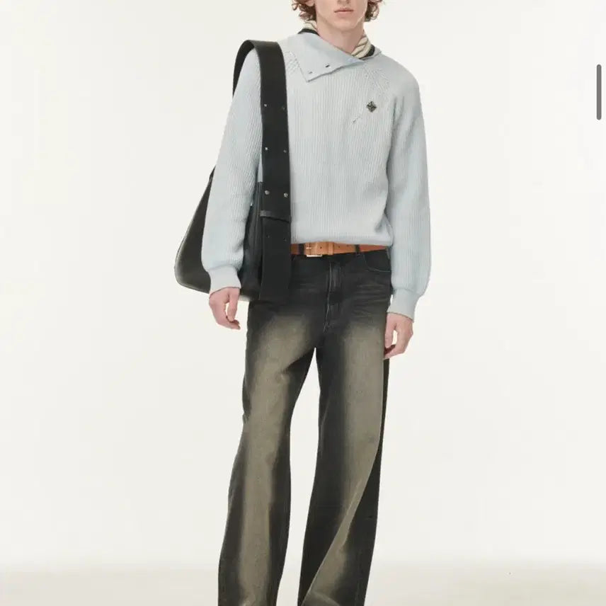 [BUNJANG] Setter Brooklyn Wide Washed Denim Pants S / 세터 브루클린 와이드 워싱 데님 S