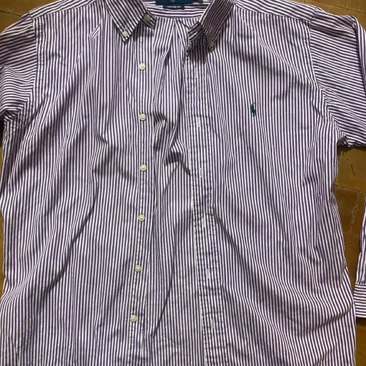 [BUNJANG] Ralph Lauren Striped Shirt - L Custom Fit / 폴로 랄프로렌 스트라이프 셔츠 L 커스텀핏 (105)