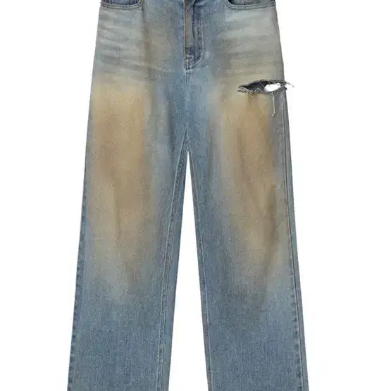 [BUNJANG] Dainit Yellow Denim Jeans / 다이닛 옐로우 미시착 새상품