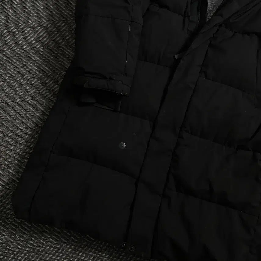 [BUNJANG] National Geographic Utility Long Padding Jacket Black L / 내셔널지오그래픽 유틸리티 롱패딩 블랙y 4562