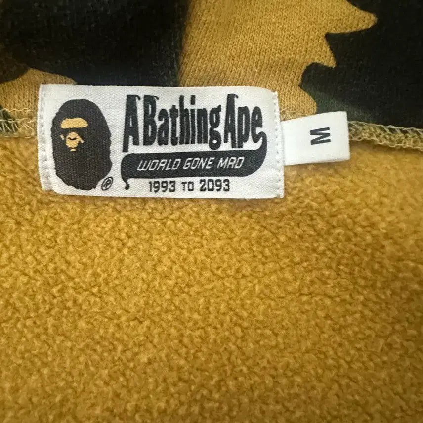 [BUNJANG] BAPE Ponr Hooded Zip-up Jacket / 베이프 후드집업 ponr 황계 m사이즈