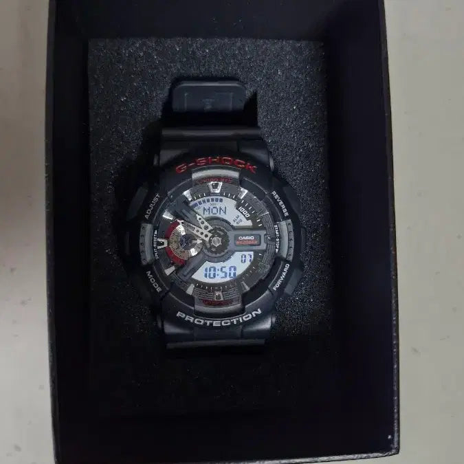 [BUNJANG] Casio G-SHOCK Black Wristwatch / 카시오 G-SHOCK 블랙 손목시계