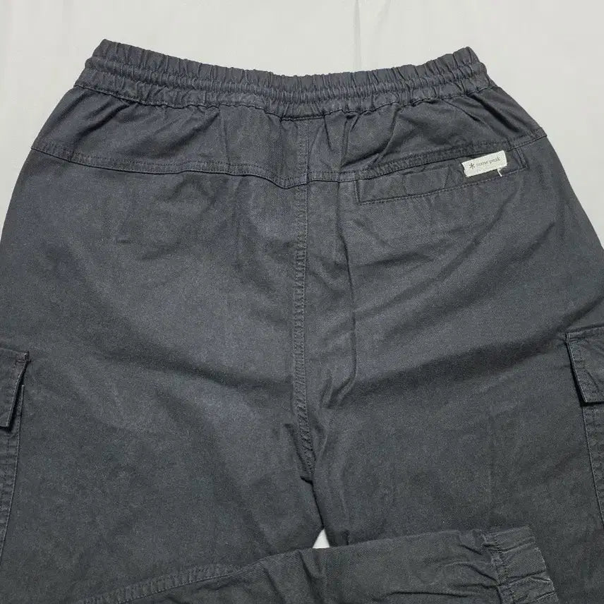 [BUNJANG] Snowpeak Black Cargo Jogger Pants / 스노우피크 블랙 카고 조거팬츠