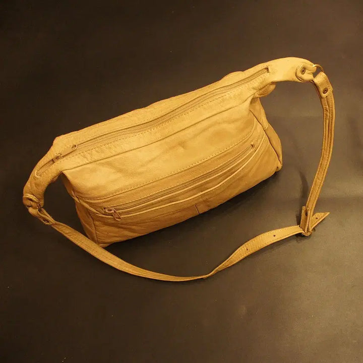 [BUNJANG] Vintage Leather Crossbody Bag / 7078 크로스가방 크로스백 가죽백 가죽가방 빈티지가방 여자가방 여자백