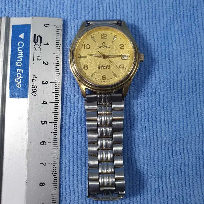 [BUNJANG] GROVANA Automatic 25 Jewels Vintage Watch / 그로바나 1145.2 오토매틱 25쥬얼 빈티지 시계