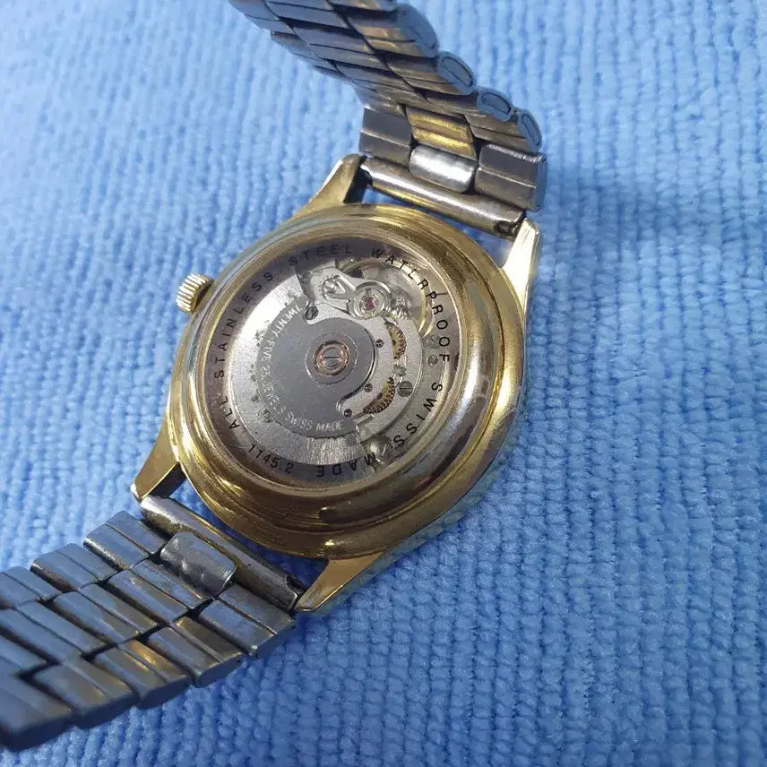 [BUNJANG] GROVANA Automatic 25 Jewels Vintage Watch / 그로바나 1145.2 오토매틱 25쥬얼 빈티지 시계