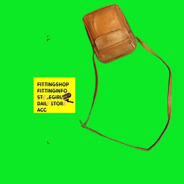 [BUNJANG] Vintage Leather Crossbody Bag / 7079 크로스가방 크로스백 가죽백 가죽가방 빈티지가방 여성가방 남자백