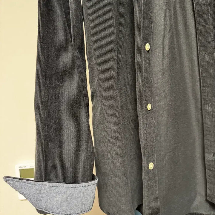 [BUNJANG] Tommy Hilfiger Corduroy Shirt Black XL / 타미힐피거 코듀로이 셔츠 블랙 XL