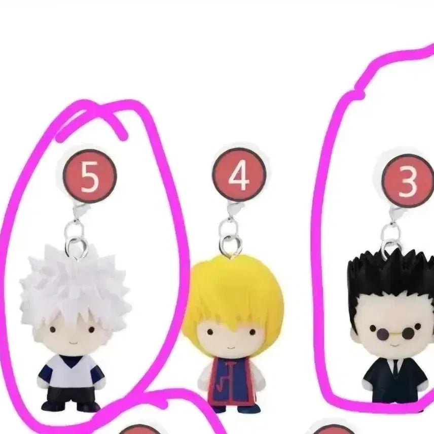 [BUNJANG] Hunter x Hunter Merjirushi Killua, Leorio Bundle Set / 헌터X헌터 메지루시 키르아, 레오리오 일괄