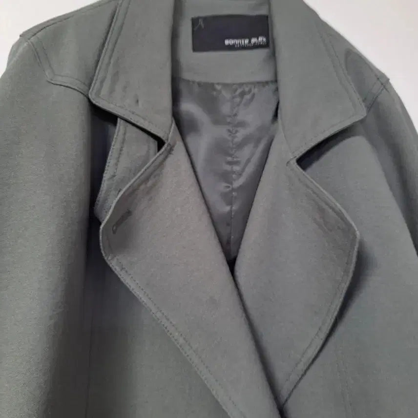 [BUNJANG] BonnyAlex Khaki Loose Fit Roll-Up Sleeve Jacket / 보니알렉스 루즈핏  카키 가오리핏 롤업 소매가능 춘추용 아우터