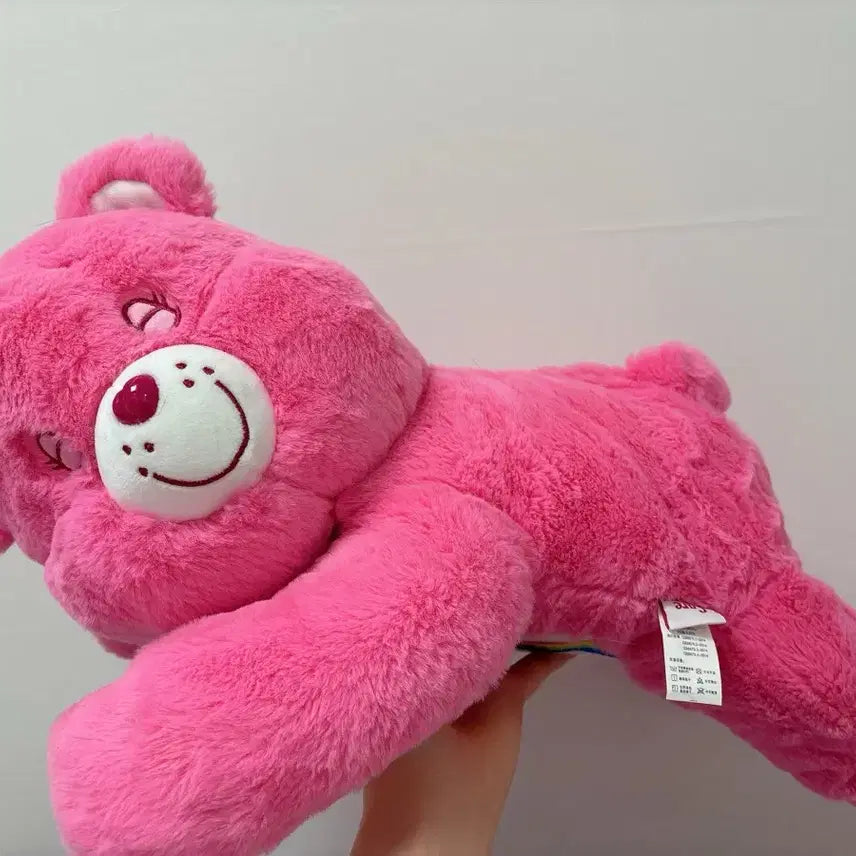 [BUNJANG] Care Bear Sleeping Pink Plush Doll / 잠자는 케어베어 인형 핑크