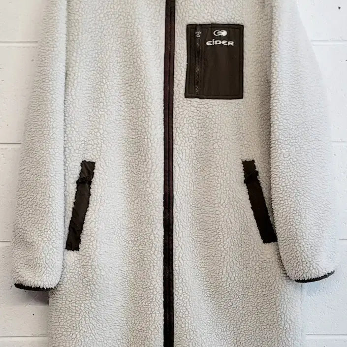 [BUNJANG] Aider Unisex Two-Way Zipper Fleece Coat / 아이더(남여공용) 투웨이지퍼 후리스(뽀글이) 코트(자켓) 판매