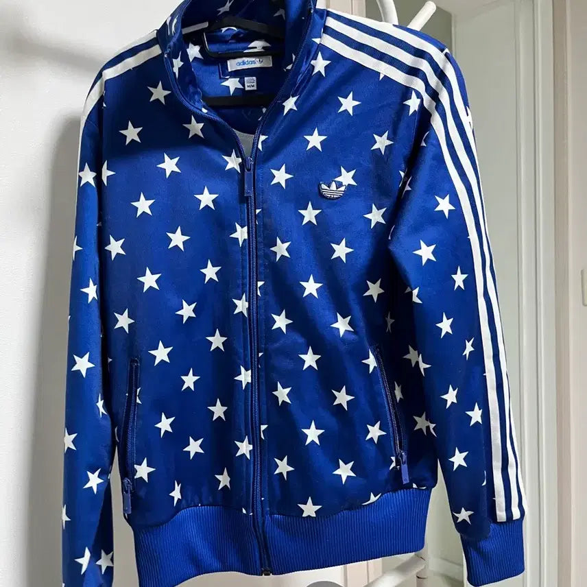 [BUNJANG] Adidas Firebird Star Pattern Track Top / 아디다스 파이어버드 별패턴 트랙탑 M