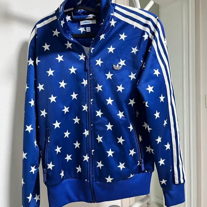 [BUNJANG] Adidas Firebird Star Pattern Track Top / 아디다스 파이어버드 별패턴 트랙탑 M