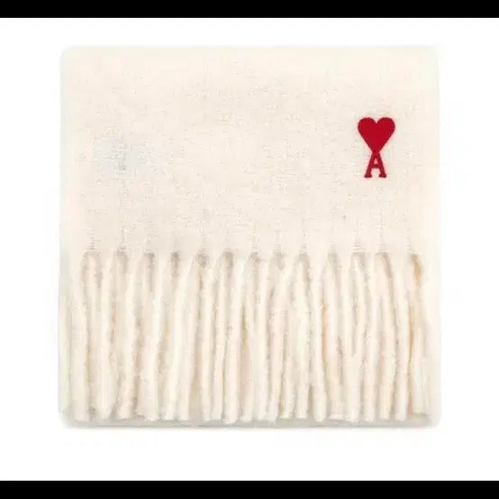 [BUNJANG] BTS Army Logo Ivory Scarf / 아미 머플러