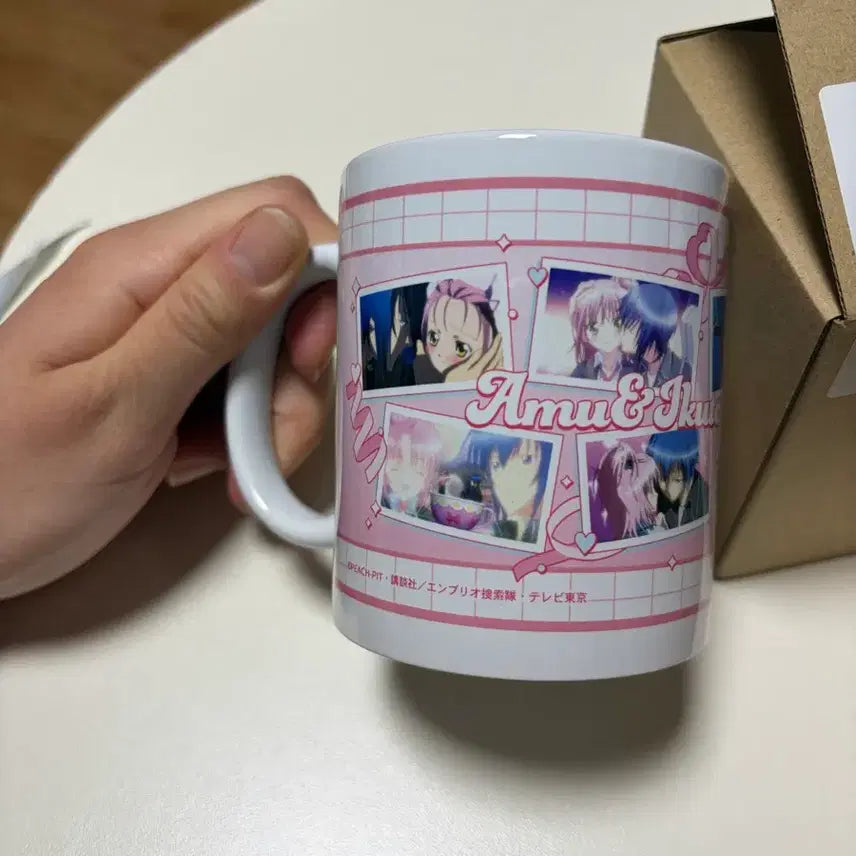 [BUNJANG] Character Chare Change Amu & Ikuto Mug Cup / 캐릭캐릭체인지 온라인 복권 c상 아무&이쿠토 머그컵 판매합니다