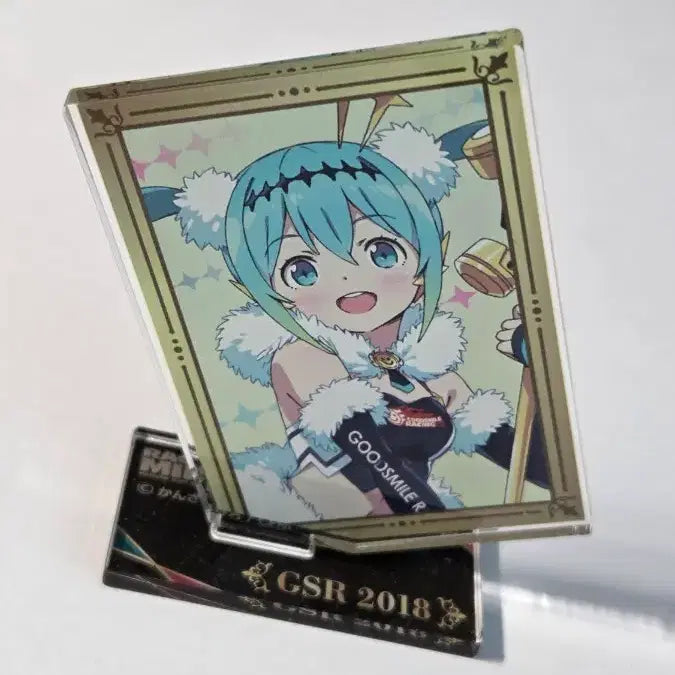 [BUNJANG] Good Smile Racing 2018 Acrylic Stand / 굿스마일 레이싱 2018 아크릴 스탠드