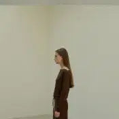 [BUNJANG] Havieck Suede String Skirt Brown / 하베크 스웨이드 스트링 스커트 Brown