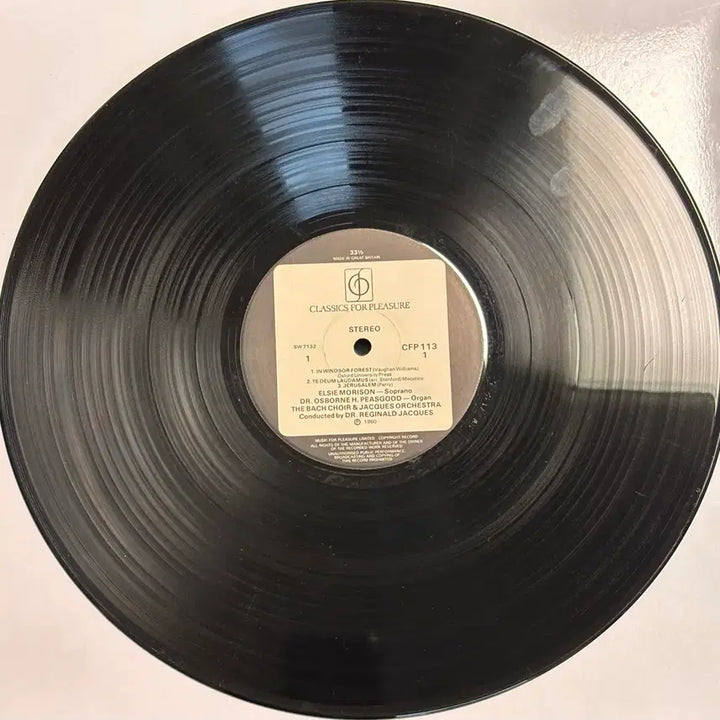 [BUNJANG] Various Artists Choral Classics LP (CFP 113) / 합창곡 선집