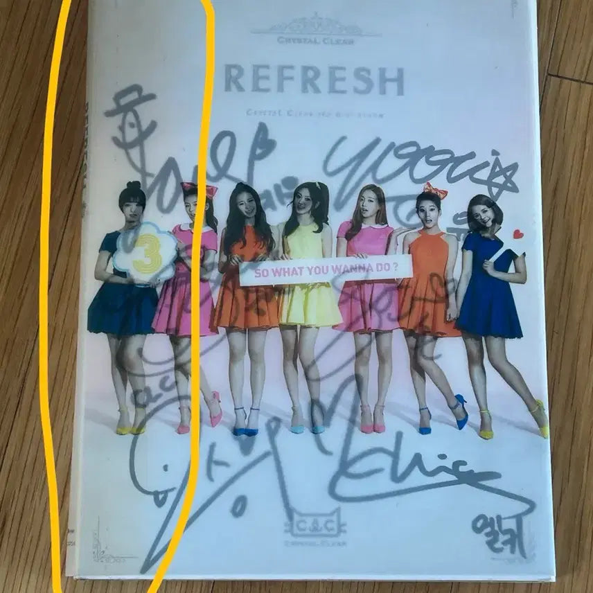 [BUNJANG] CLC Refresh Album (Signed) / 씨엘씨 CLC Refresh  예뻐지게 앨범 (싸인반)