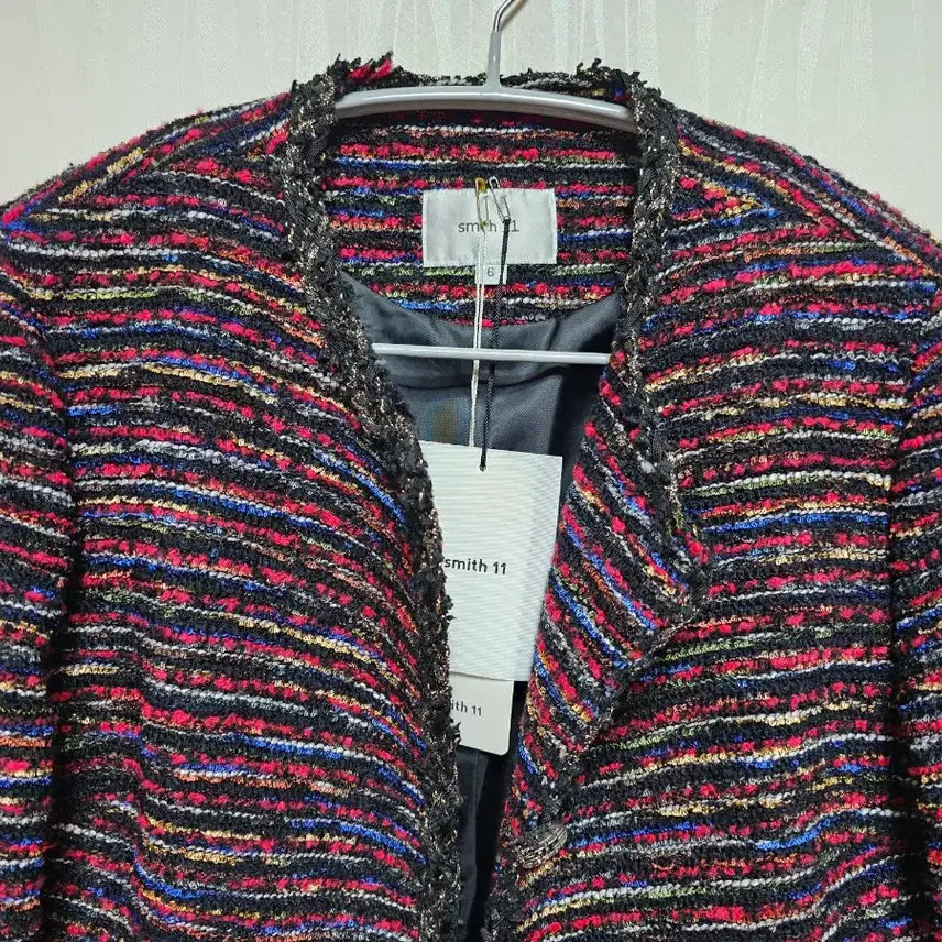 [SOLD OUT] 여성자켓 Smith 11 트위드자켓 믹스컬러 울자켓(새상품/S)