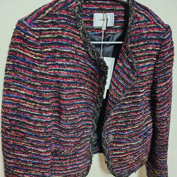 [SOLD OUT] 여성자켓 Smith 11 트위드자켓 믹스컬러 울자켓(새상품/S)