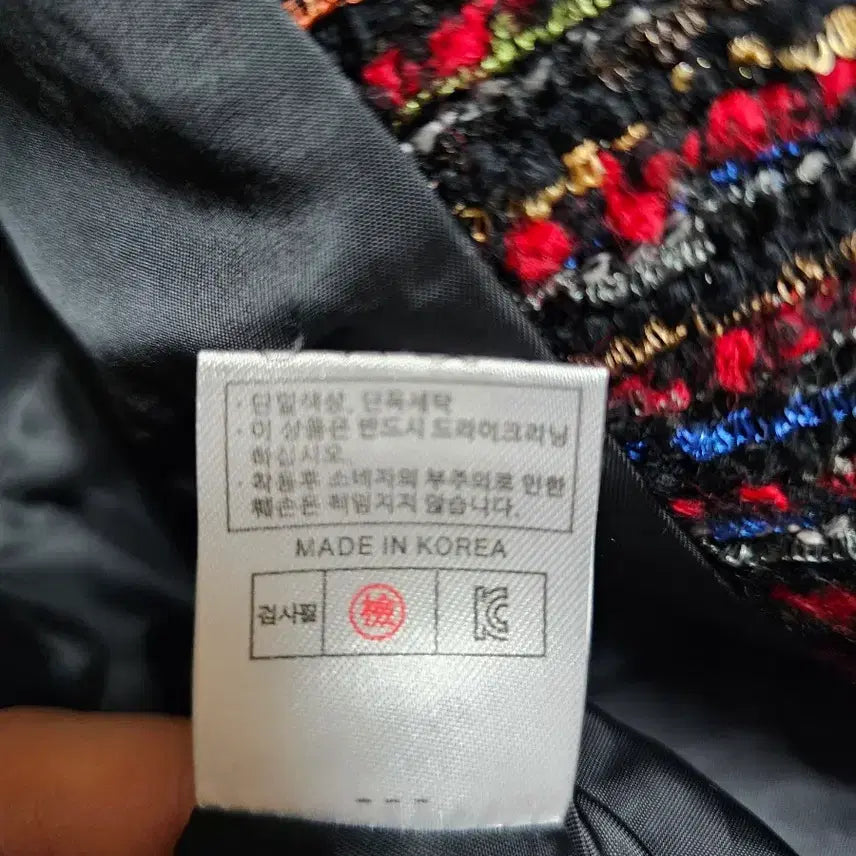 [SOLD OUT] 여성자켓 Smith 11 트위드자켓 믹스컬러 울자켓(새상품/S)