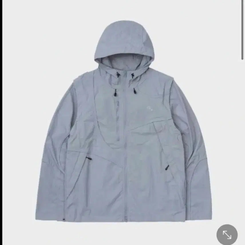 [BUNJANG] SANSAN GEAR Two-Way Windbreaker Jacket / 4사이즈) 산산기어 투웨이 바람막이 윈드 브레이커 2way