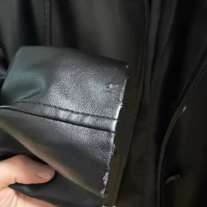 [BUNJANG] Ovneir Vegan Leather Jacket / 오브네어 ovneir 비건레더자켓