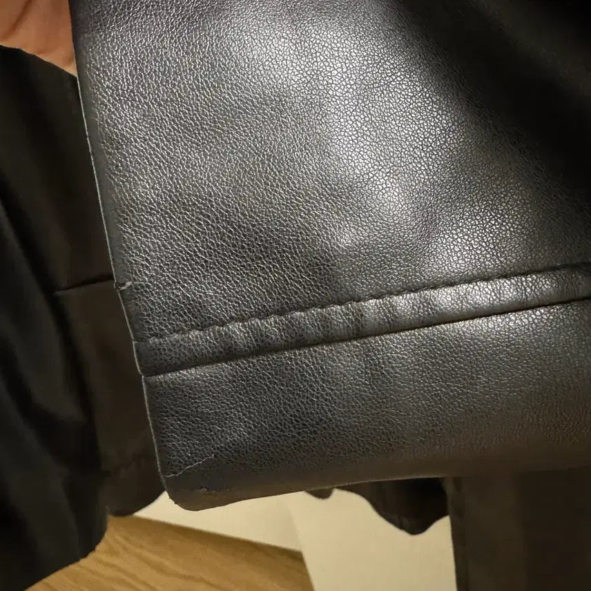 [BUNJANG] Ovneir Vegan Leather Jacket / 오브네어 ovneir 비건레더자켓