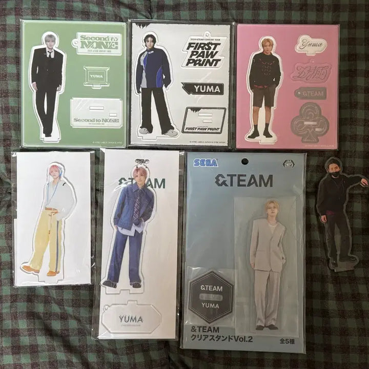 [BUNJANG] &TEAM Yuma Acrylic Stand Bundle Set / 앤팀 &team 유마 아크릴 스탠드 아크스타 일괄