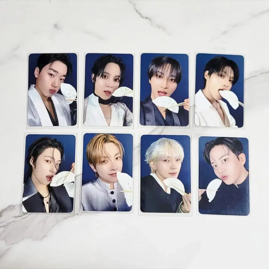[BUNJANG] ATEEZ hellolive Dumpling Photocard Set / 에이티즈 hellolive 만두 포카세트