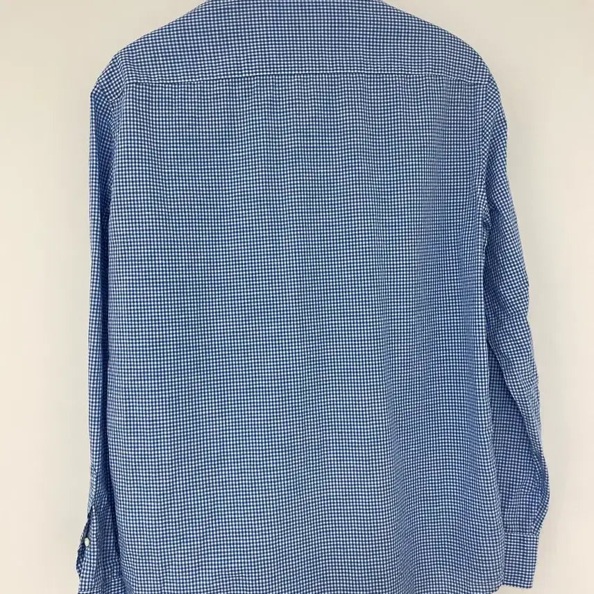 [BUNJANG] Beanpole Gingham Check Shirt M / 빈폴 깅엄 체크 셔츠 M