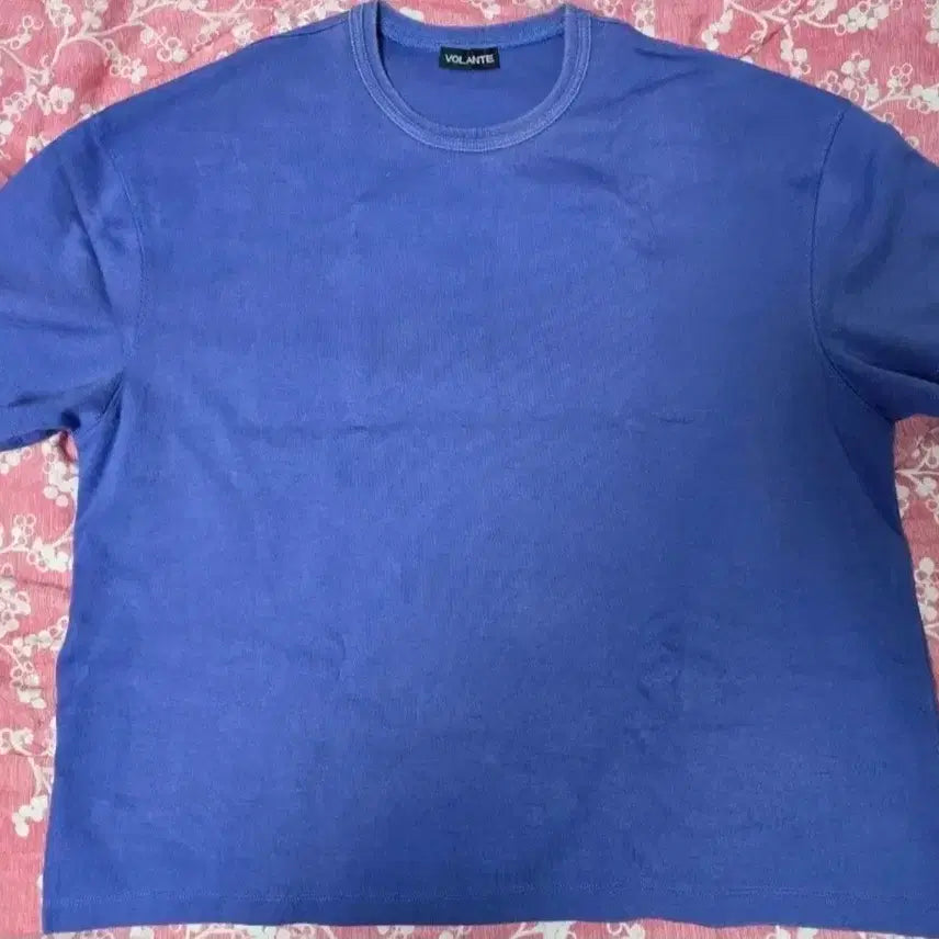 [BUNJANG] VOLANTE Purple Short Sleeve T-Shirt / VOLANTE 퍼플 반팔 티셔츠