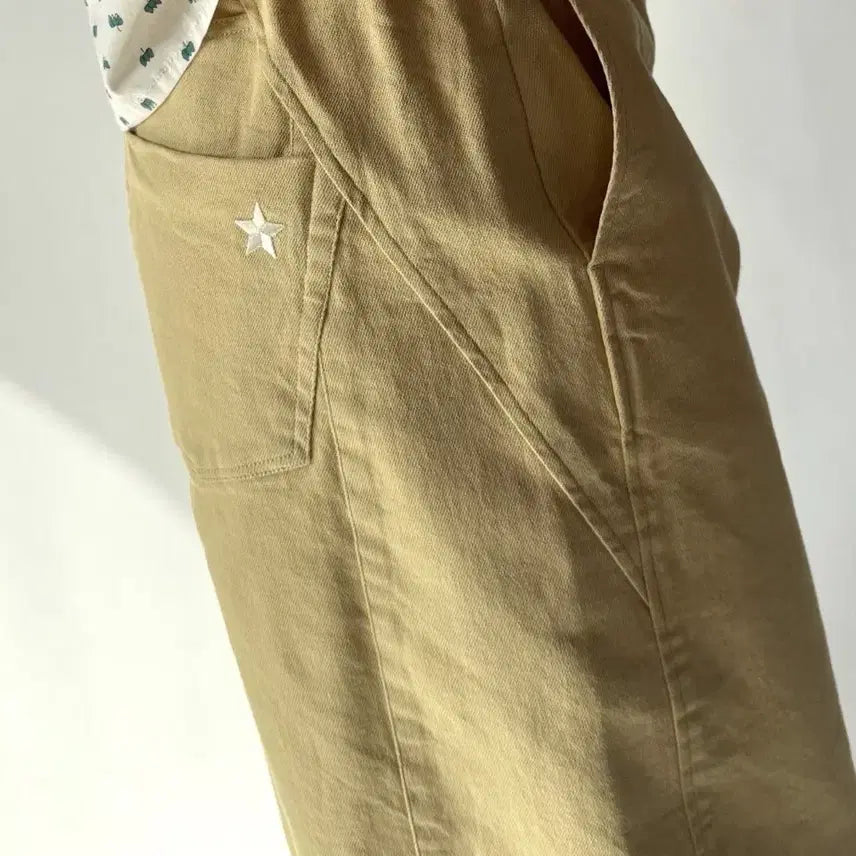 [BUNJANG] Cotton Spandex Twill Pants / 사이즈 포인트 팬츠