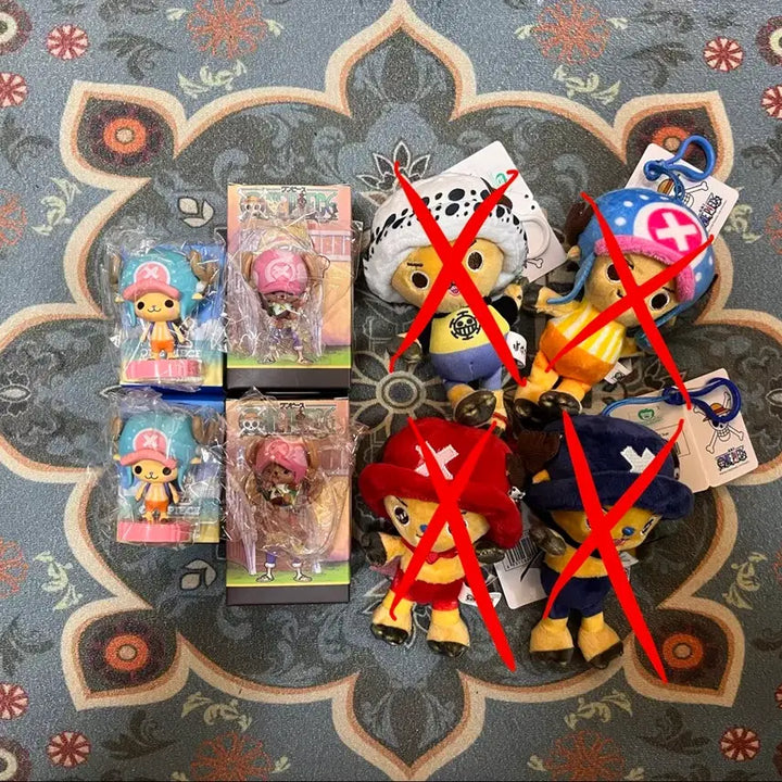 [BUNJANG] One Piece Chopper Figure Stamp + Mini Figure Set / 원피스_쵸파 피규어 스탬프+미니피규어 세트 새상품