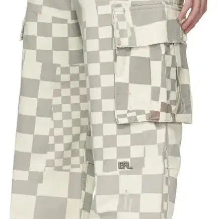 [BUNJANG] ERL Checkerboard Cargo Pants / ERL 이알엘 체커보드 카고 팬츠 새제품