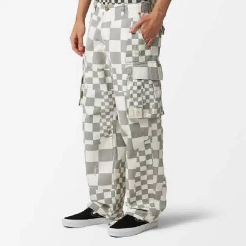 [BUNJANG] ERL Checkerboard Cargo Pants / ERL 이알엘 체커보드 카고 팬츠 새제품