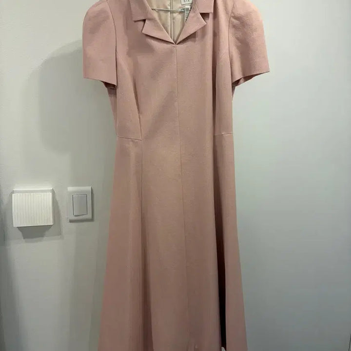 [BUNJANG] Sie Flare Dress Pink / Sie 시에 플레어 드레스 핑크 하객룩  (m 롱)