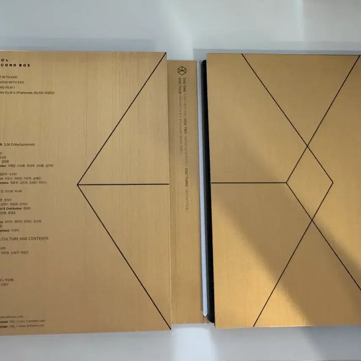 [BUNJANG] EXO Second Box DVD CD Set / 엑소 세컨드 박스 DVD CD집