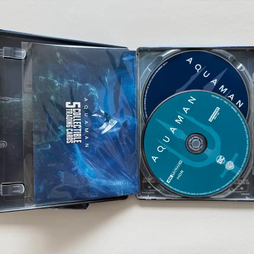 [BUNJANG] Aquaman Steelbook (Korean Edition) - Unsealed / 아쿠아맨 스틸북 정발 개봉 판매