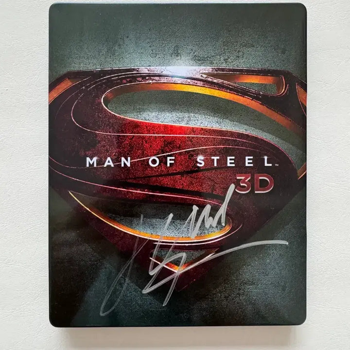 [BUNJANG] Man of Steel Futurepack Lenticular Edition Henry Cavill Zack Snyder Autographed Blu-ray / 맨오브스틸 퓨처팩 정발 개봉 헨리카빌, 잭 스나이더 감독 친필사인 판매