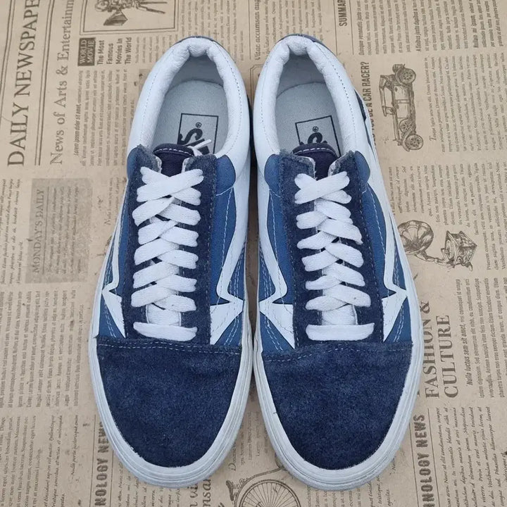 [BUNJANG] Vans Old Skool Warp Sneakers 245 / 반스 올드스쿨 워프 스니커즈 245