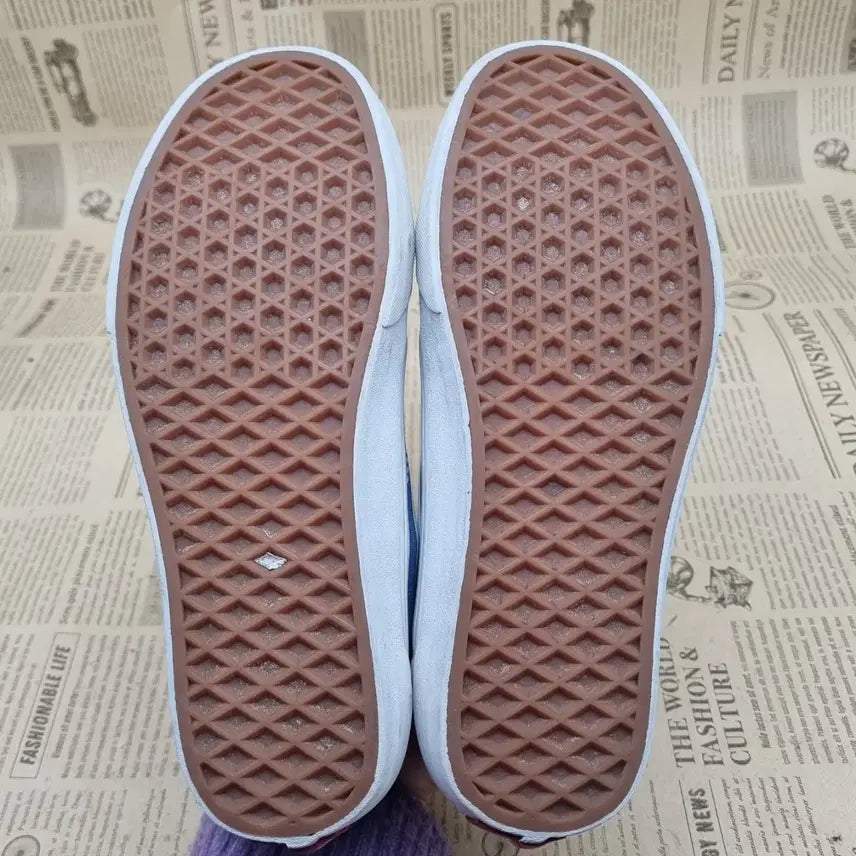 [BUNJANG] Vans Old Skool Warp Sneakers 245 / 반스 올드스쿨 워프 스니커즈 245
