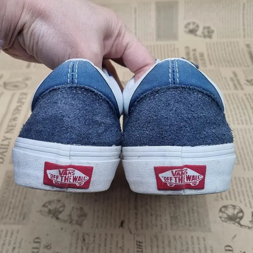 [BUNJANG] Vans Old Skool Warp Sneakers 245 / 반스 올드스쿨 워프 스니커즈 245