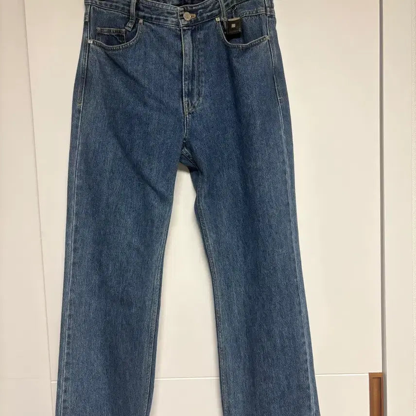 [BUNJANG] Wooyoungmi 23FW Long Straight Fit Denim Jeans / 우영미 23fw롱스트레이트 48