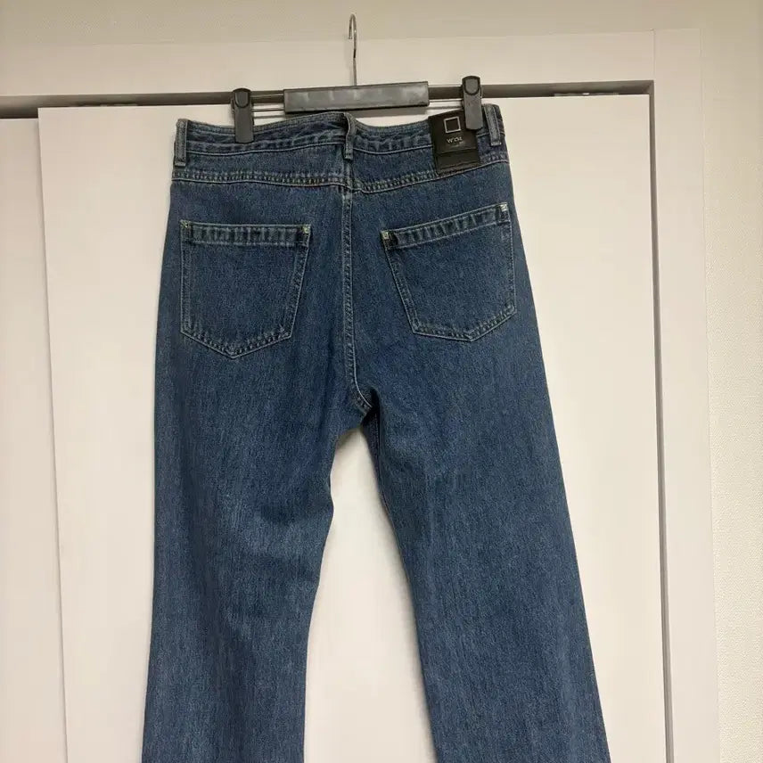 [BUNJANG] Wooyoungmi 23FW Long Straight Fit Denim Jeans / 우영미 23fw롱스트레이트 48